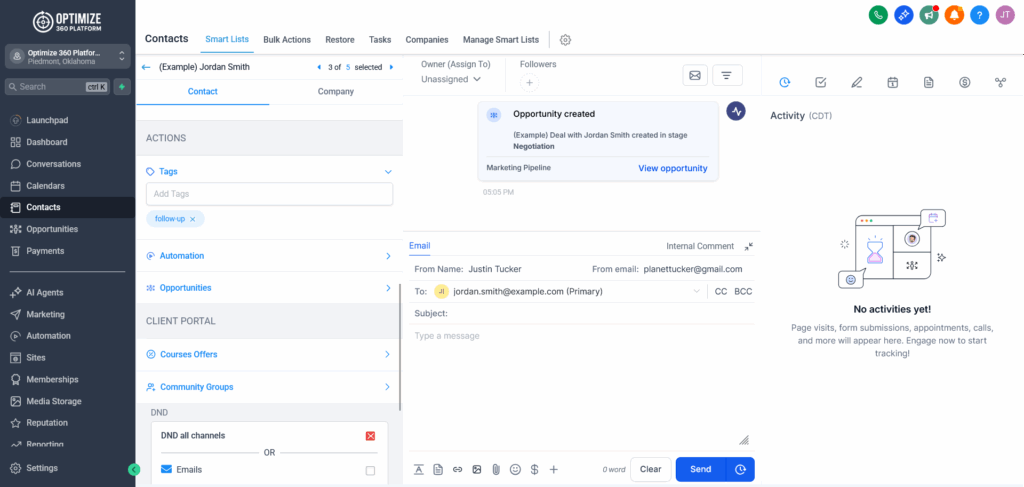 optimize-360-more-contact-interface
